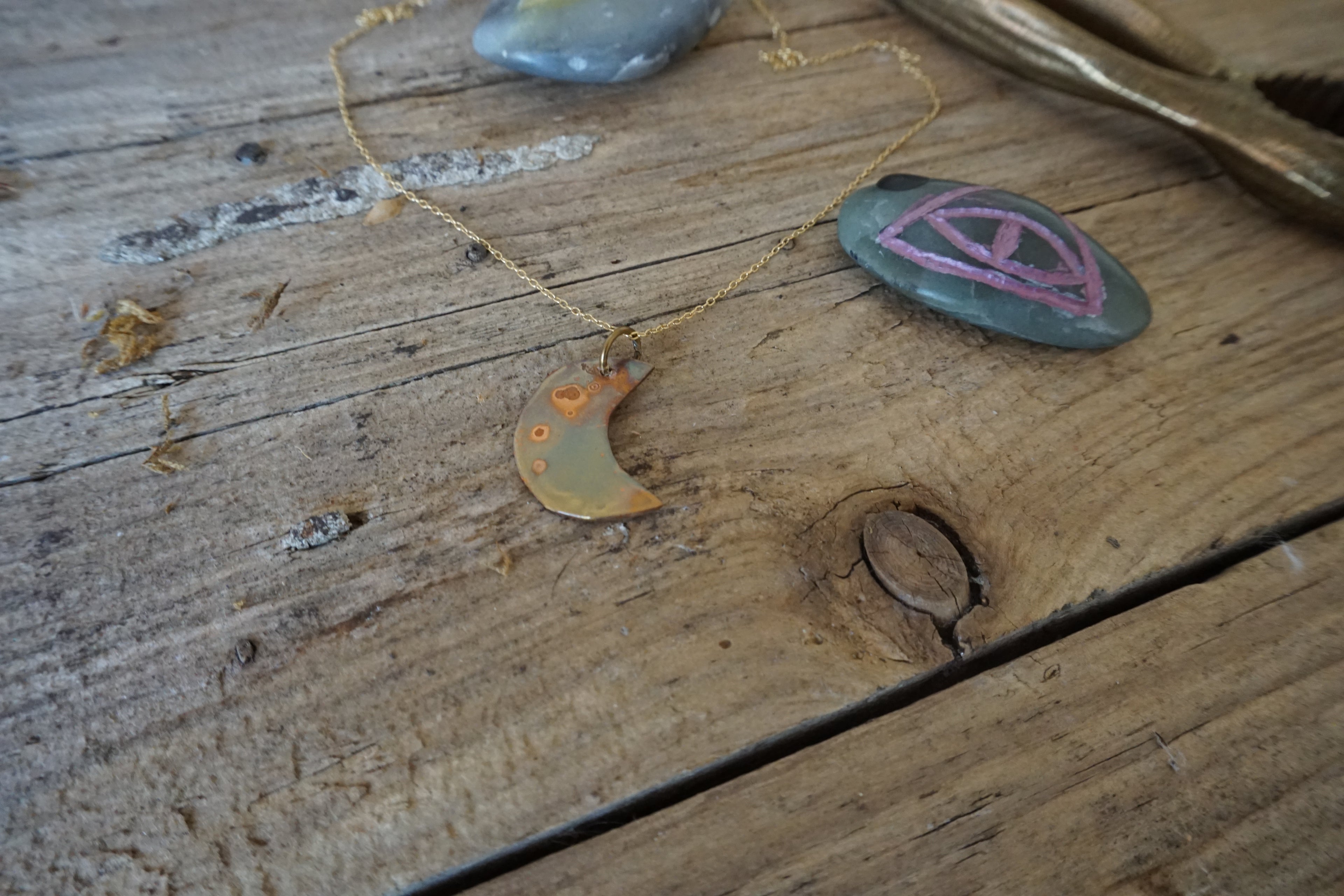 Copper Nebula - Kupfermond aus dem Feuer - Mystic Blue