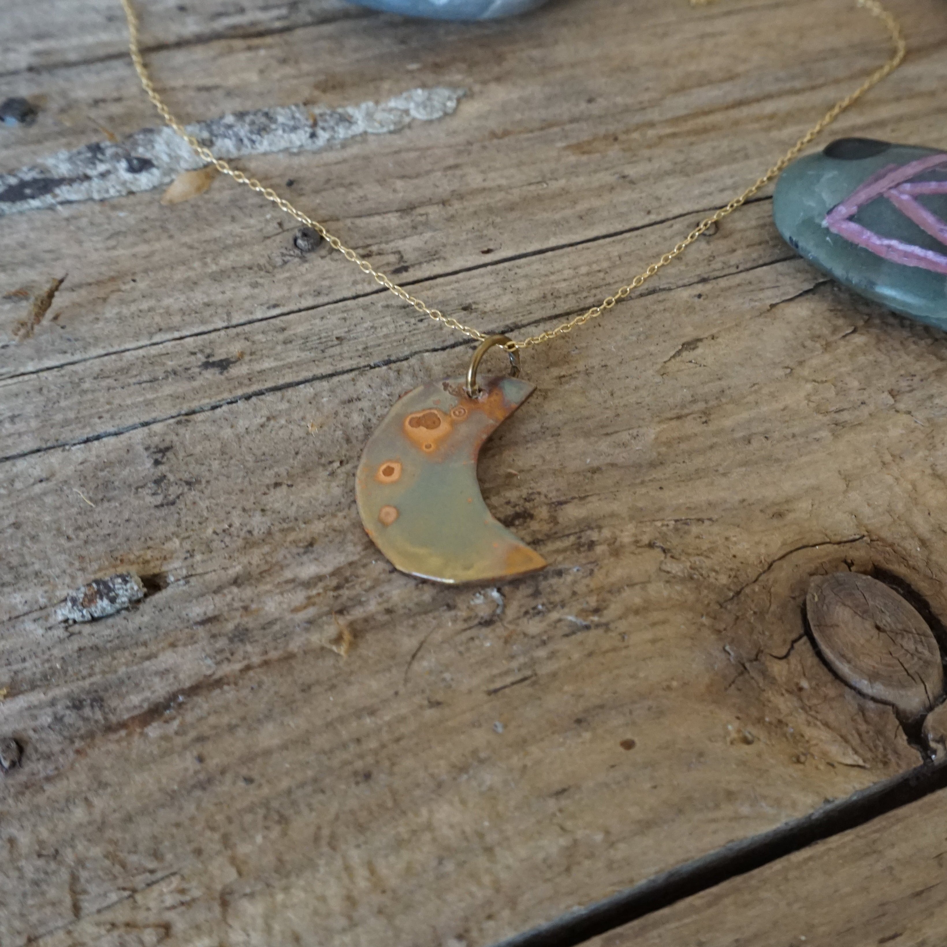 Copper Nebula - Kupfermond aus dem Feuer - Mystic Blue