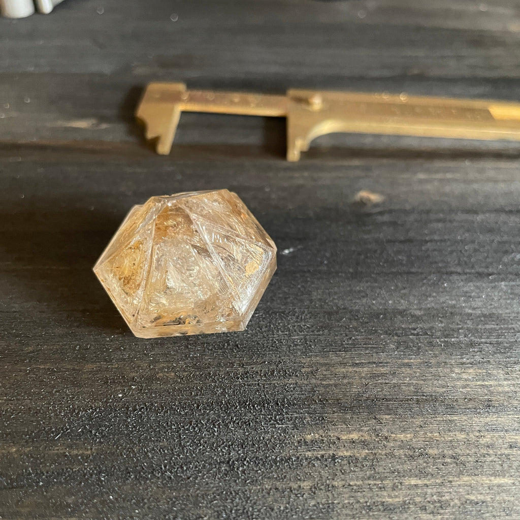 Seltener Diamant Fensterquarz – Der Spiegel der Dimensionen