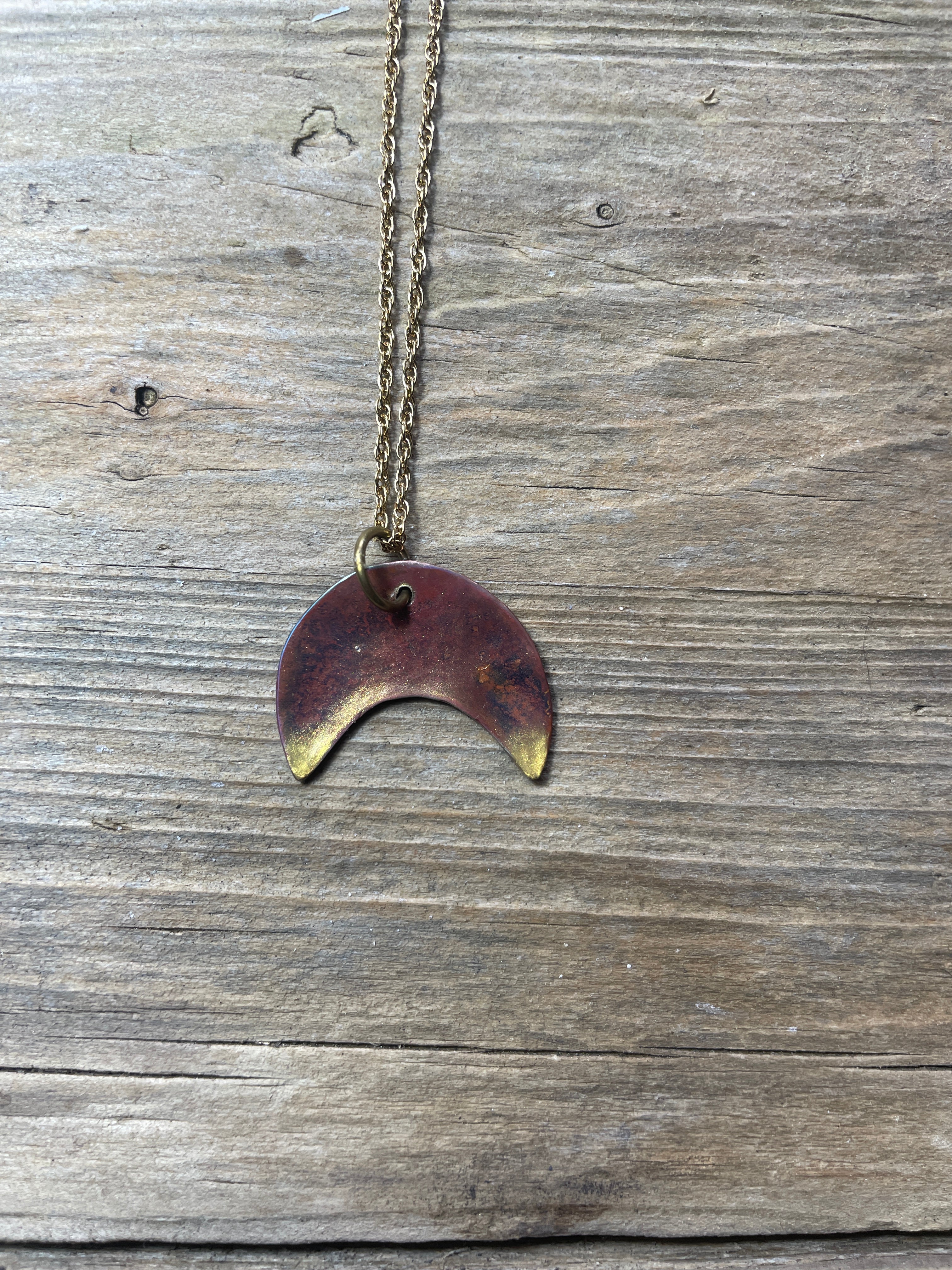 Copper Nebula - Kupfermond aus dem Feuer - Velvet Amber Aurora