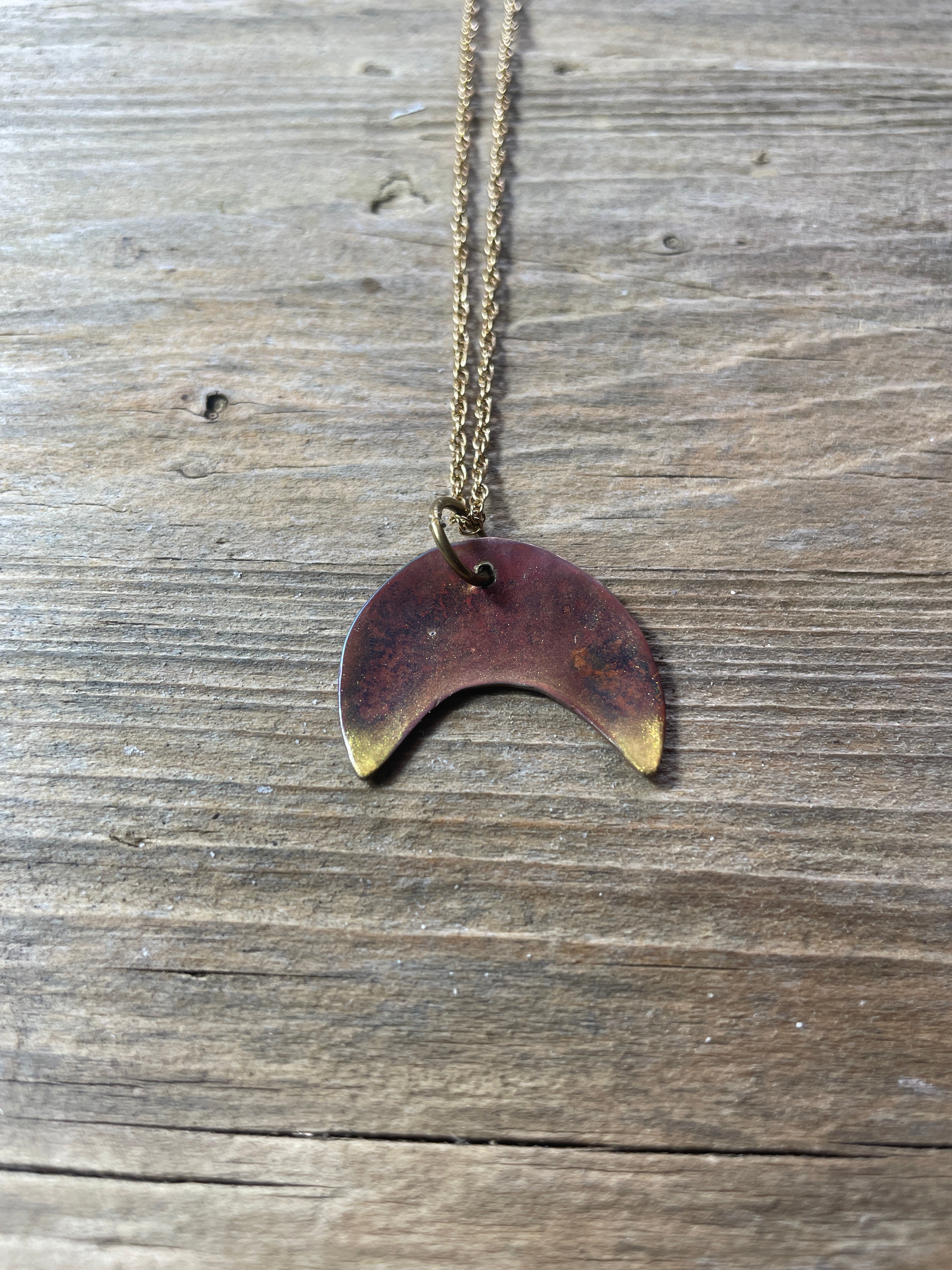 Copper Nebula - Kupfermond aus dem Feuer - Velvet Amber Aurora