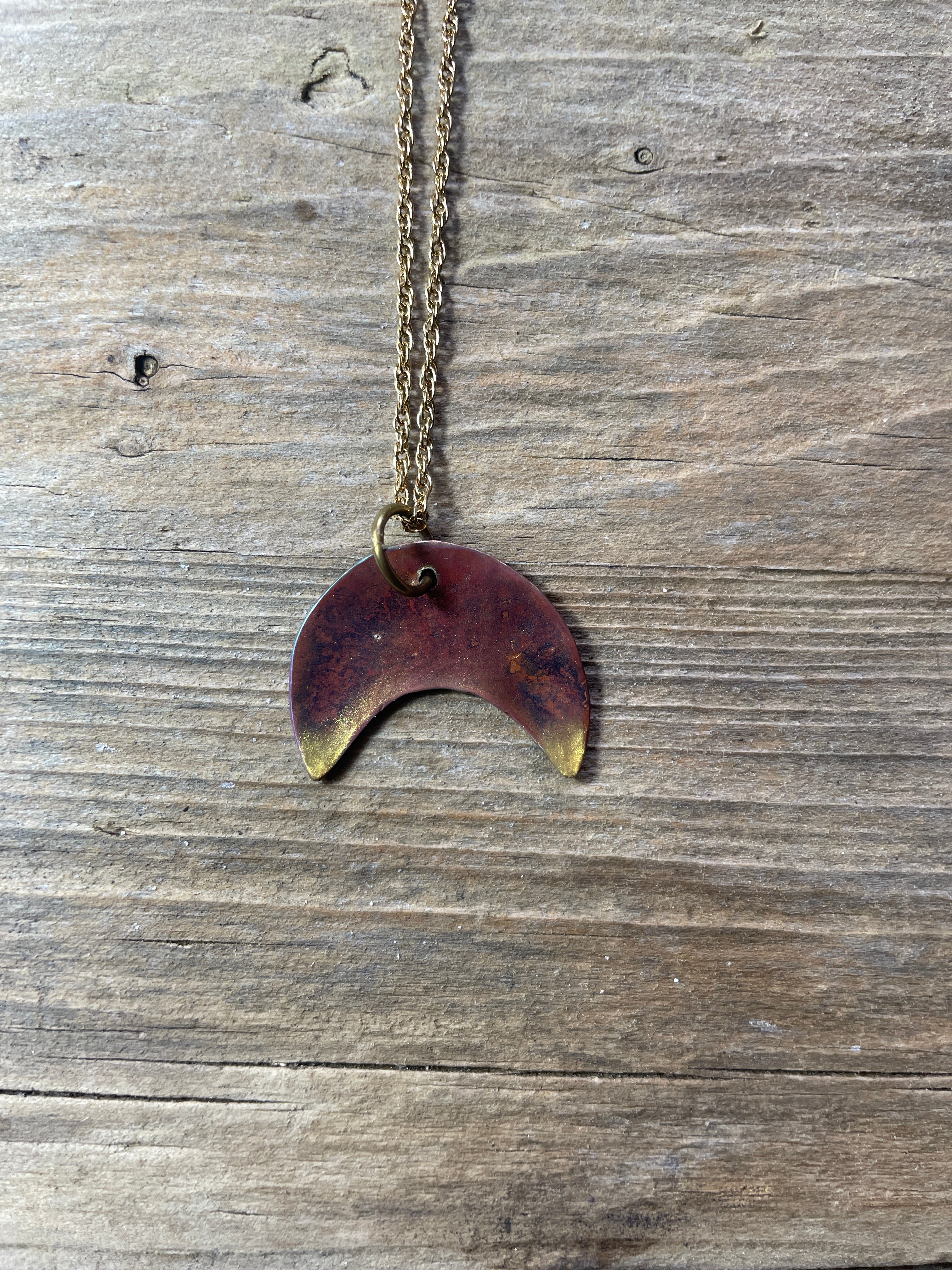 Copper Nebula - Kupfermond aus dem Feuer - Velvet Amber Aurora